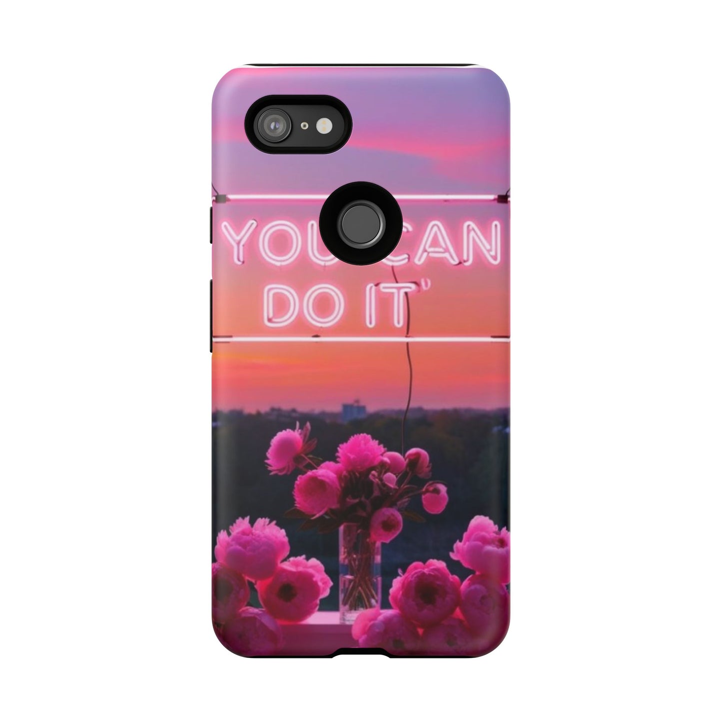 You can do it phone case bold words, soft strength